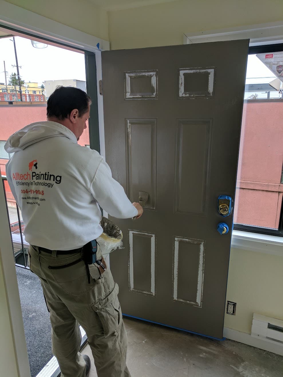 Millwork Prep & Painting by Alltech Painting